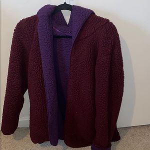 urban outfitters reversible sherpa